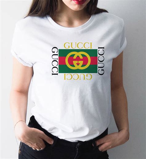 gucci t shirt girls|vintage Gucci t shirt women.